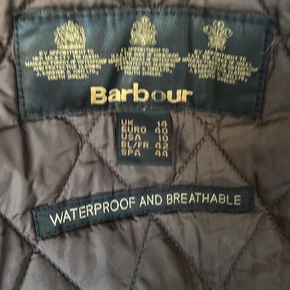 Barbour Winter Defence Wax Jacket - Women's 10 - Picture 6 of 9